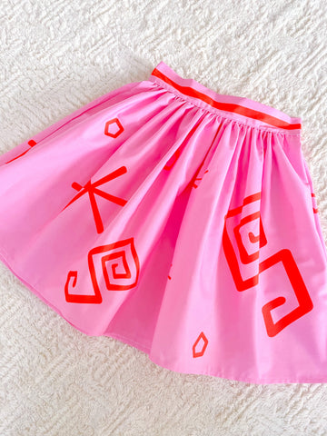 Pink Teacup Skirt