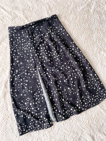 Star Girl Midi Split Skirt