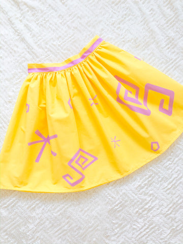 Yellow Teacup Skirt